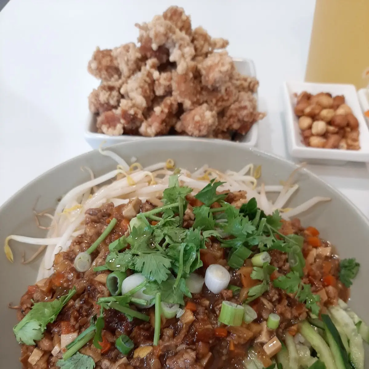 Minced Pork Black Bean Fried Sauce 炸酱饭